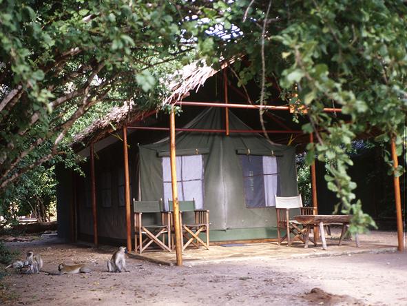 Rufiji River Camp - Verandah